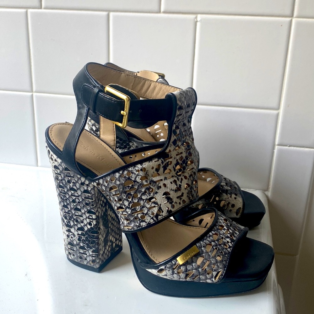 Calvin Klein heels 7.5
